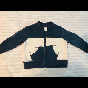 5/$20 3-6 month Cat & Jack crew sweatshirt blue